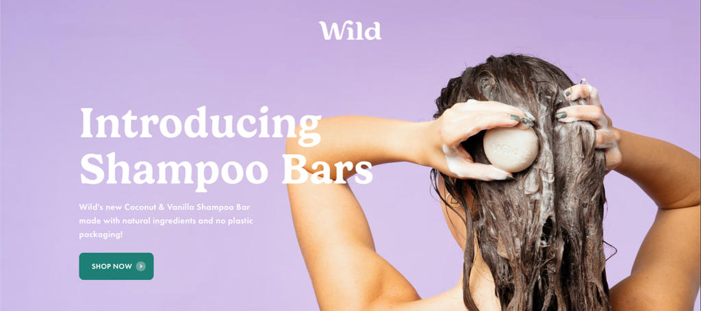 Wild solid shampoo bar - Welcome to the club